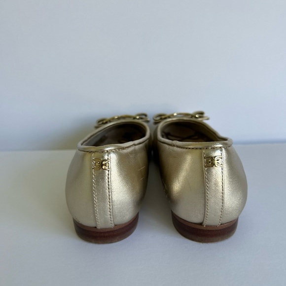 Sam Edelman Women's Mage Gold Ballet Flats Size 5 - Picture 5 of 6